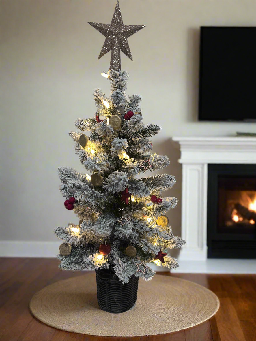 Sand Dollar Tabletop Christmas Tree