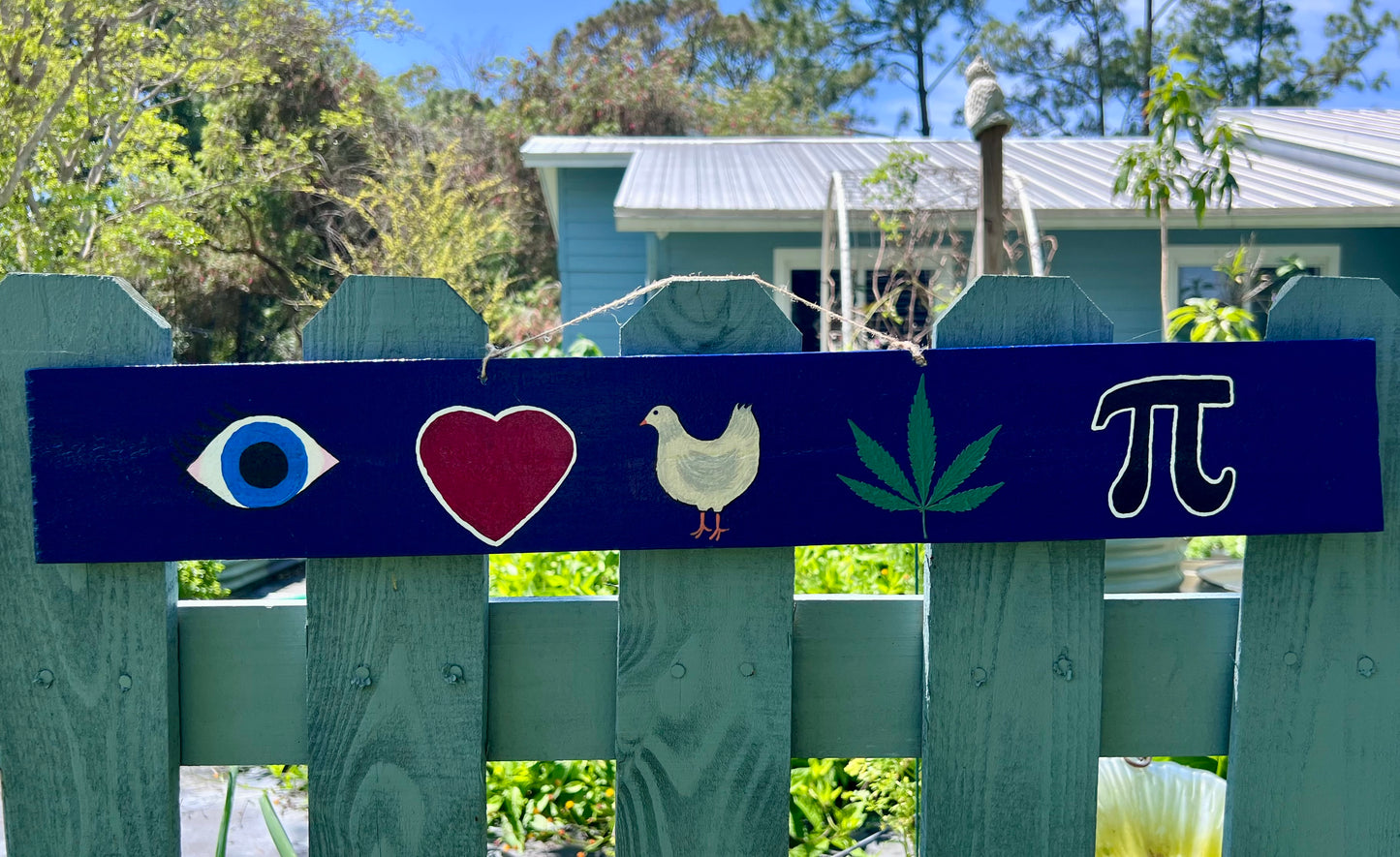 I Love Chicken Pot Pie Wood Sign