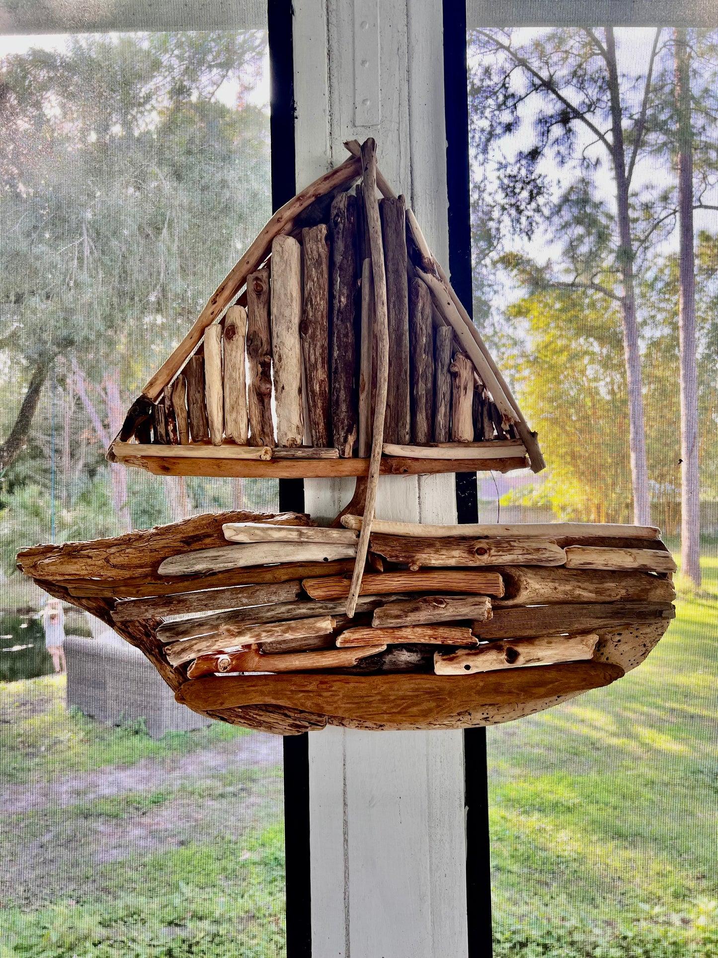 Driftwood Sailboat