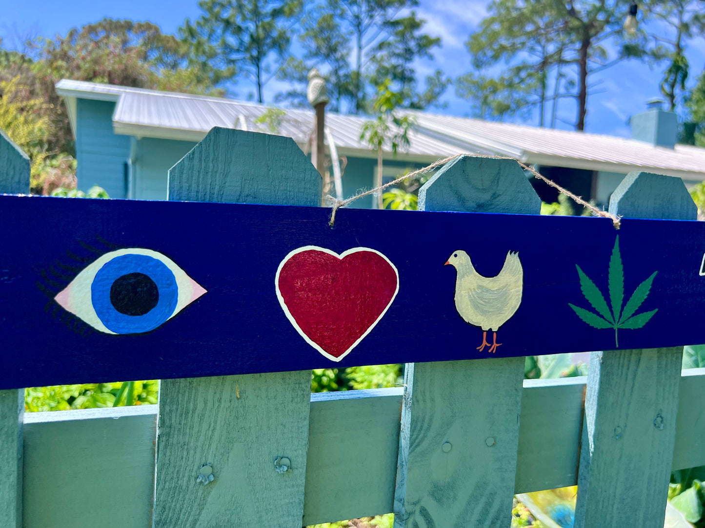 I Love Chicken Pot Pie Wood Sign