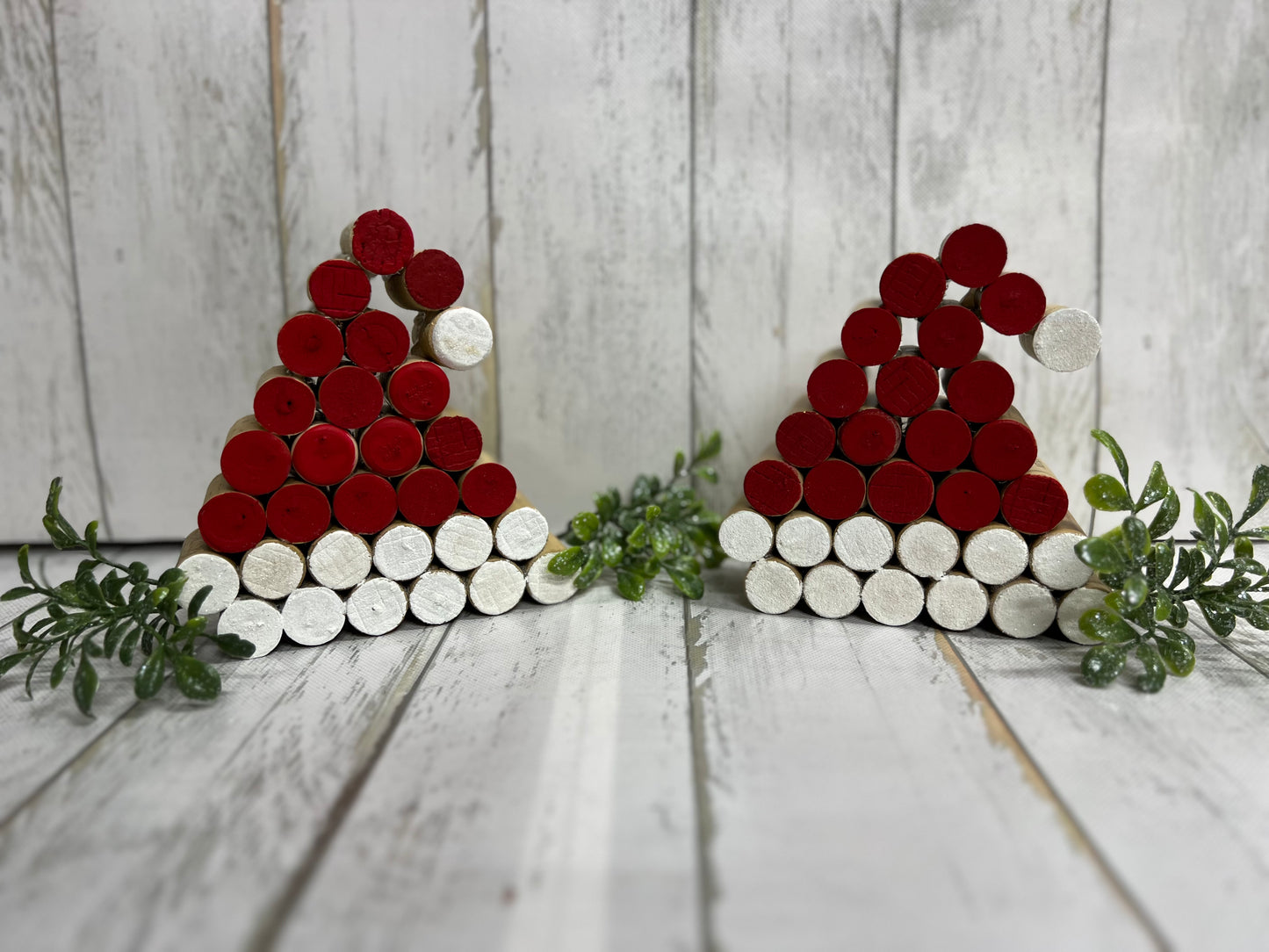 Cork Santa Hat Decoration