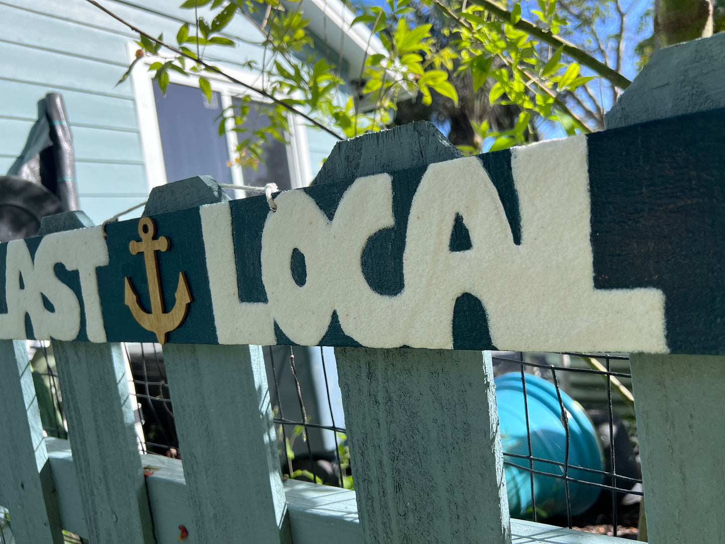 Last Local Wood Sign