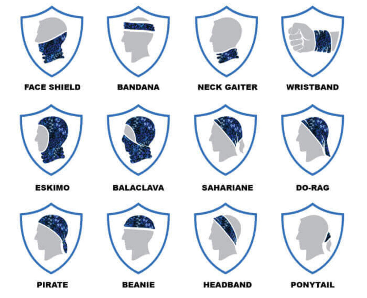 Florida Flag Fishing Face Shield