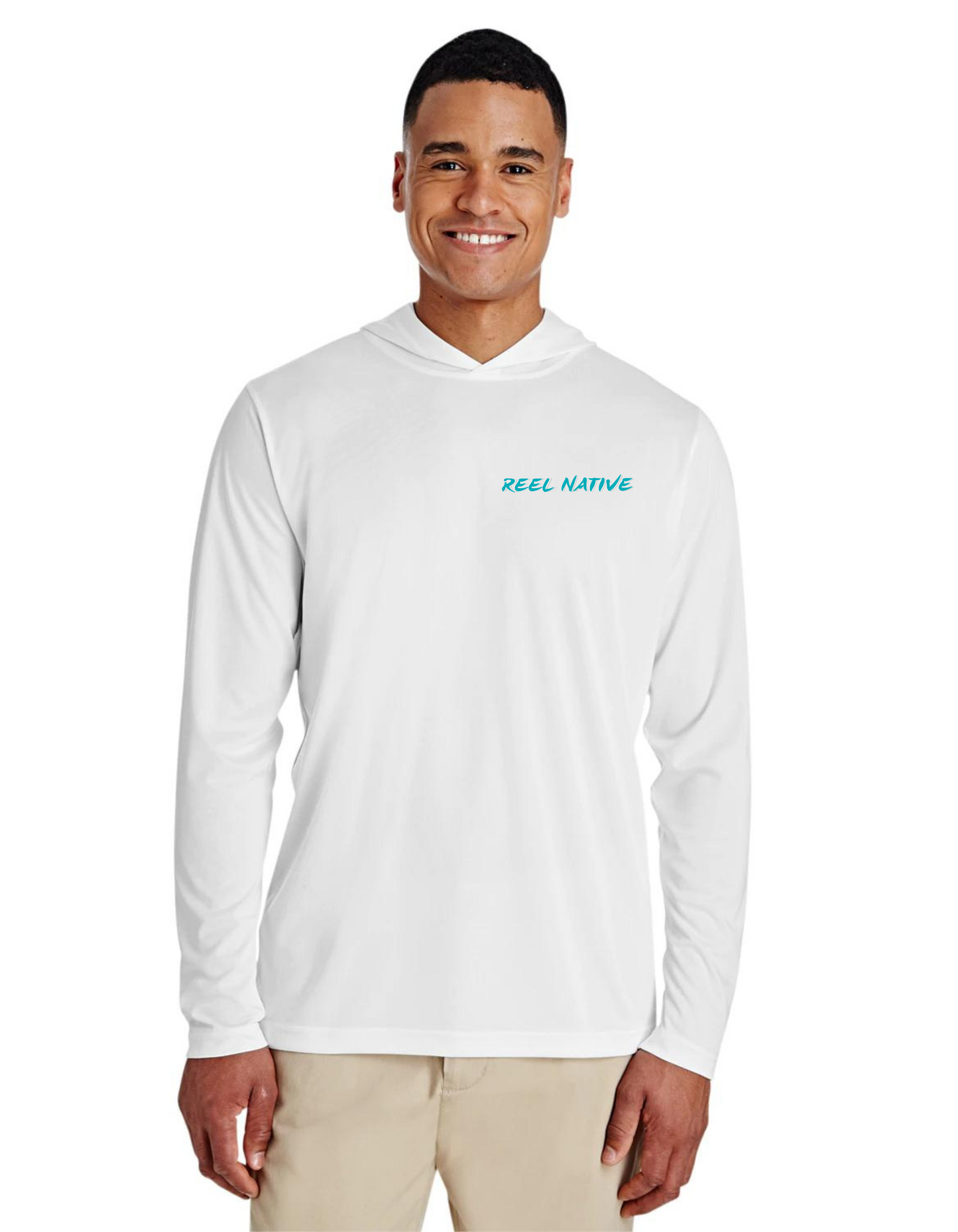 Premium Long Sleeve Hoodie White Shirt - Lobster