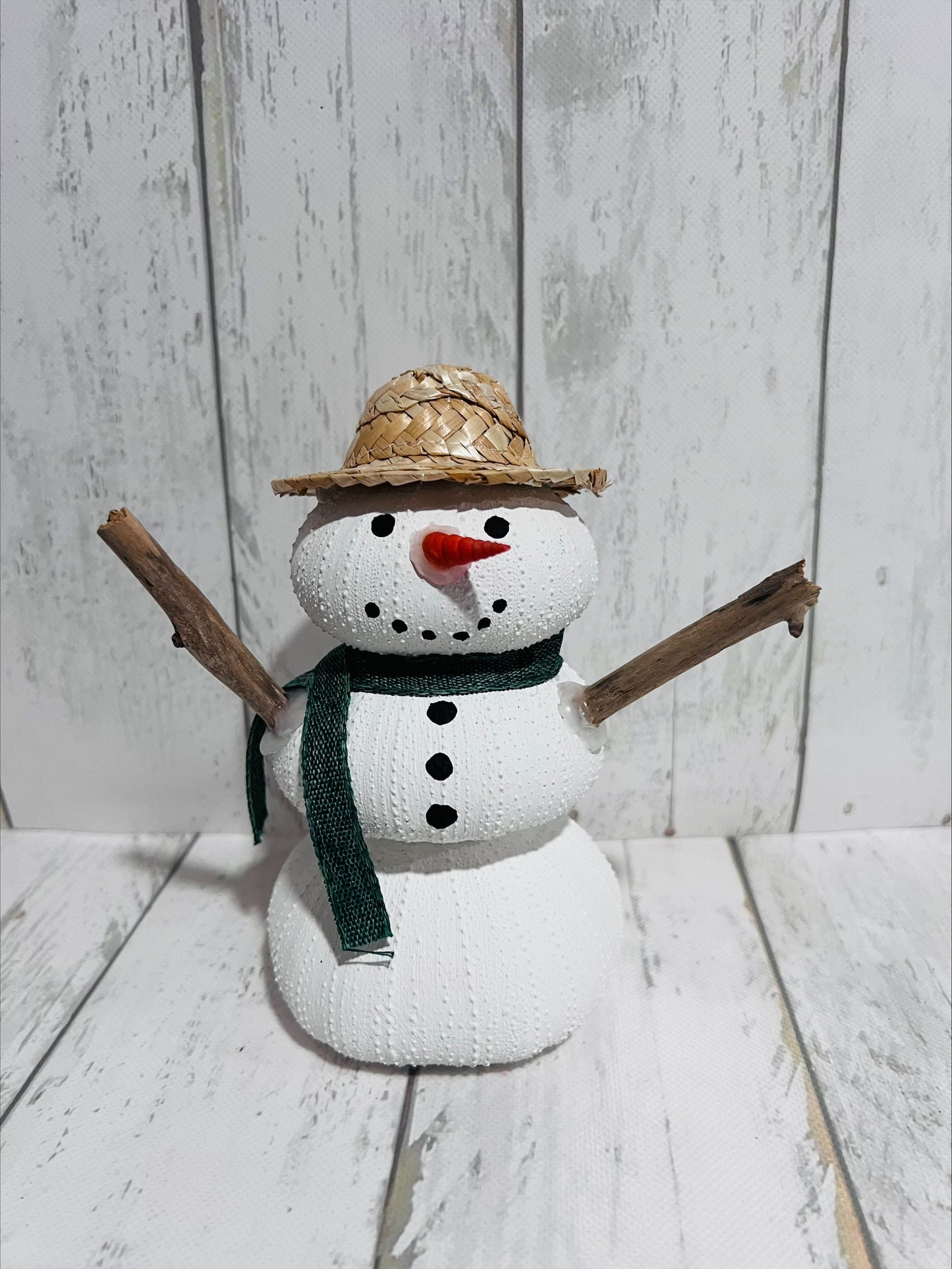 Tabletop Sea Urchin Snowman