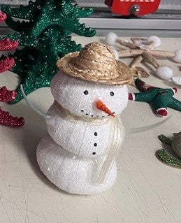 Tabletop Sea Urchin Snowman