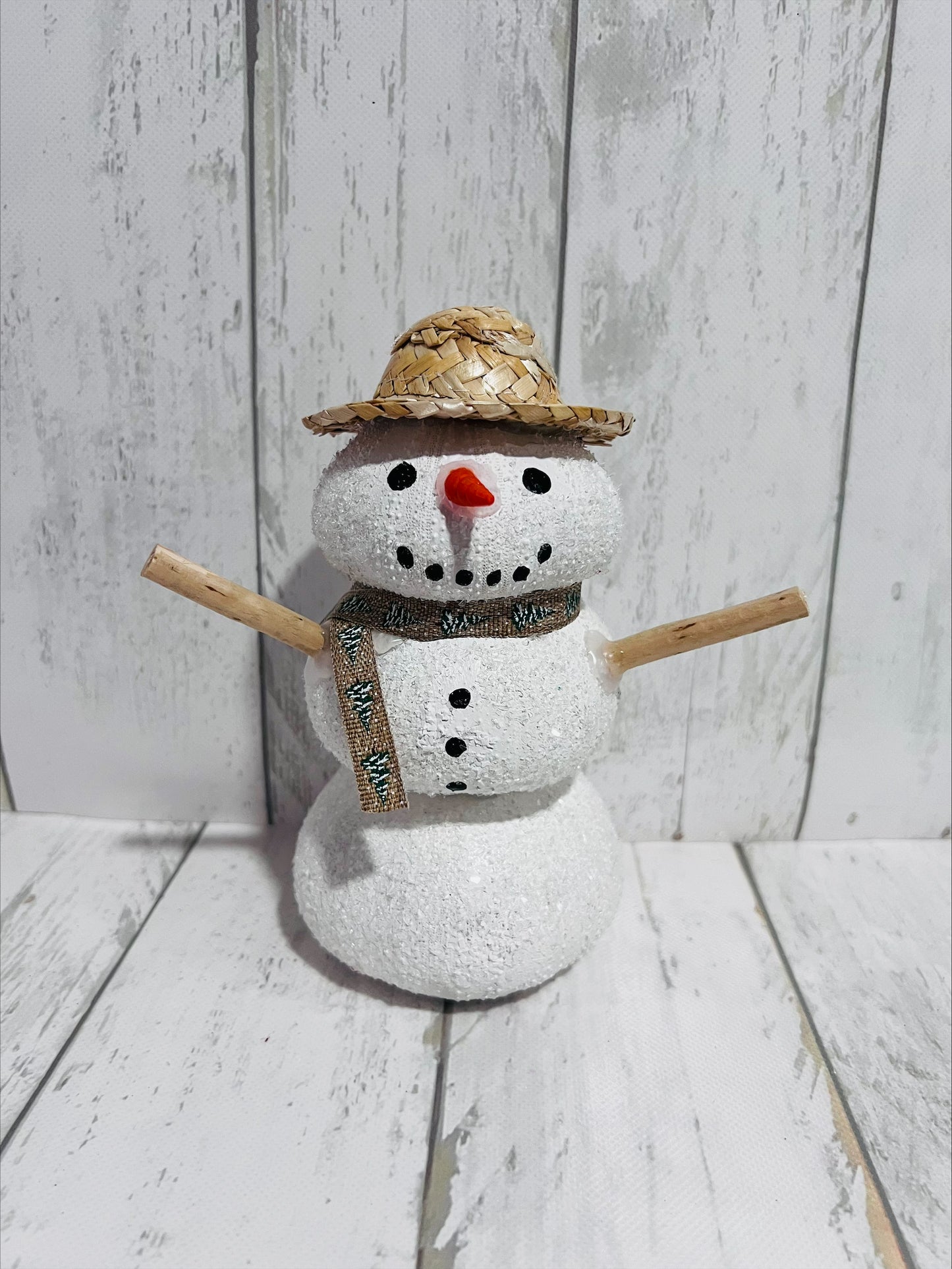 Tabletop Sea Urchin Snowman